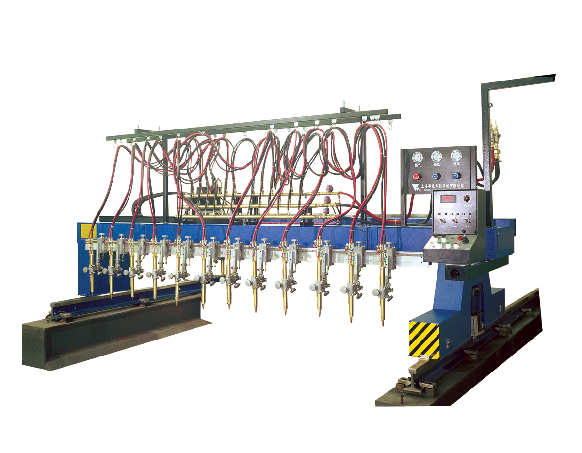 CG1-4000 Multi Torch Straight Strip Plate Cutting Machine in Colombia