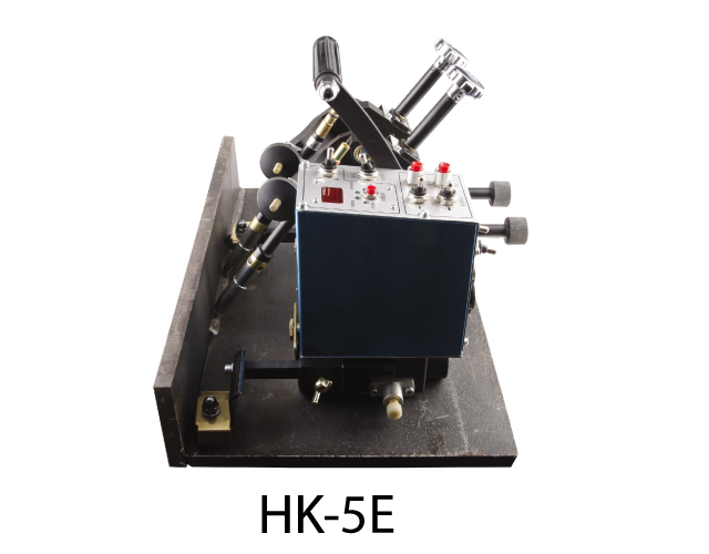 HK-5E portable double two torch auto welding carriage in Colombia