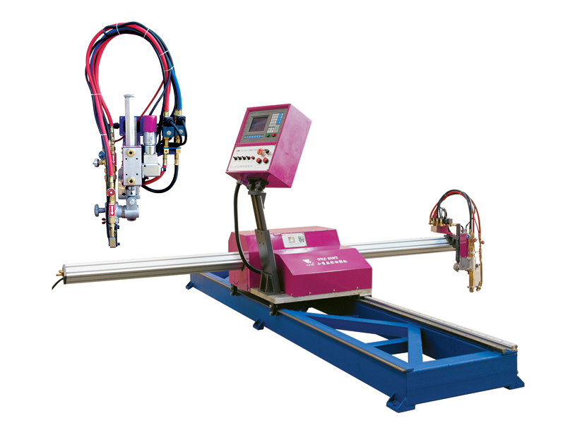 HNC-2100X portable CNC plasma and oxy-fuel cutting machine cutter in Colombia