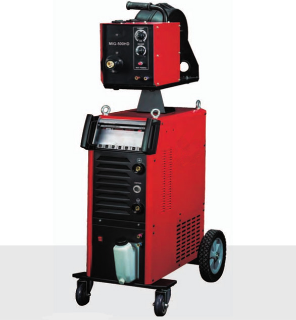 MIG 350HD/500HD Welding Power synergic,pulse MIG welder/welding machine in Colombia