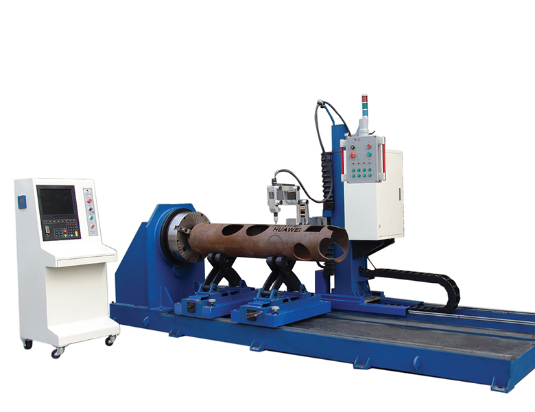 XG Model 6 Axis 3D pipe cnc profiling shape cutting machine in Colombia