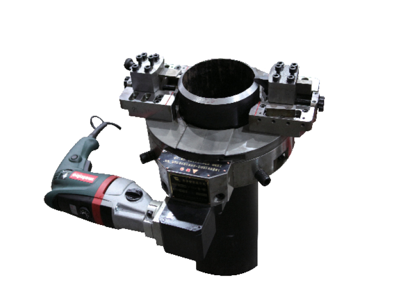 ISD Model electric split frame pipe beveling machine cold cutting beveler in Colombia